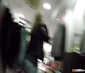 POV with a cumlouder slut