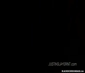 Bewitching teen getting nailed by an older black guy