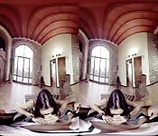 3D teen babe POV