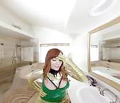 VRCosplayX Phoeni'x kutje heeft harde lul nodig