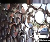 Une blonde parfaite fait de la baise hardcore