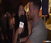 Haciendo su debut en un festival porno