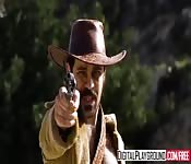 Cowboy fodendo jovem gosotosa