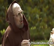Rubia argentina chupa pinga vieja
