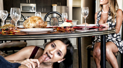 Her cousins want dick stuffed turkey